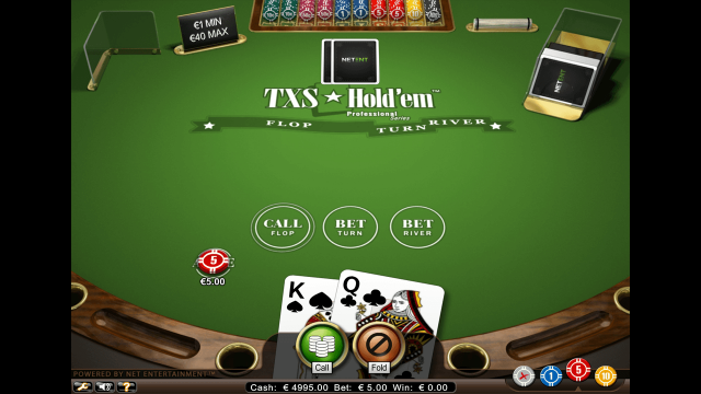 Бонусная игра TXS Hold'em Pro Series 4